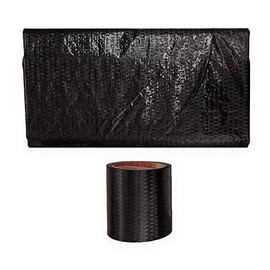 A.A Mobile Flex Bottom Board Material Mobile Home Polyethylene Underbelly (48" x 14' Kit)