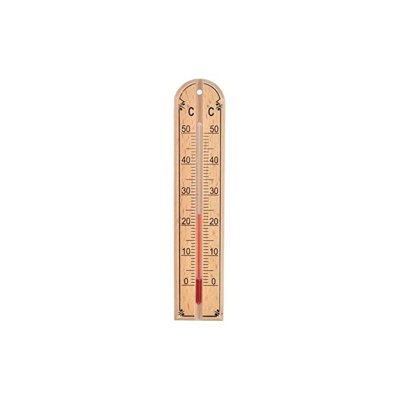 Indoor Thermometer for Hanging Wood