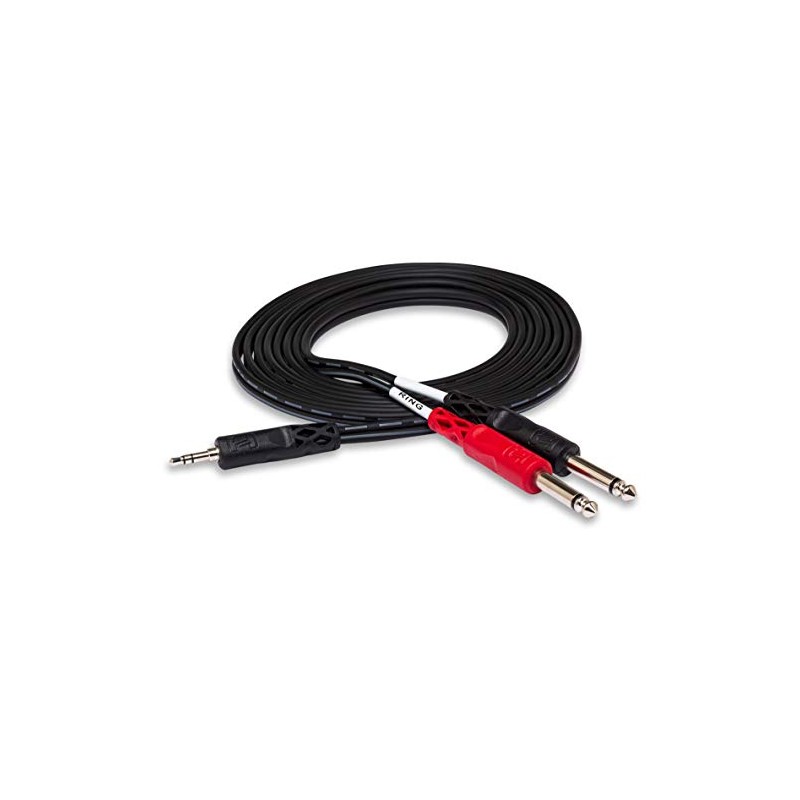 Hosa CMP-159 3.5 mm TRS a Dual 1/4" TS Stereo