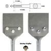 Monkey King Bar- Sds Plus Bits 4 Inch Wide -(4"x10")