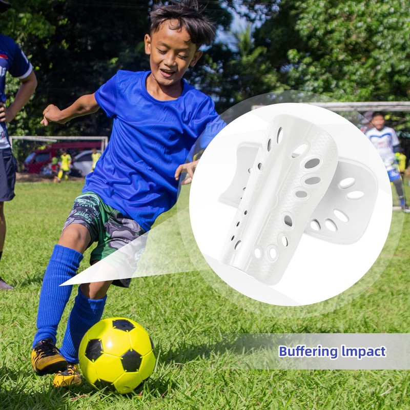 3 Pairs Soccer Shin Guards, Breathable Shin Guard Sleeves Equipment