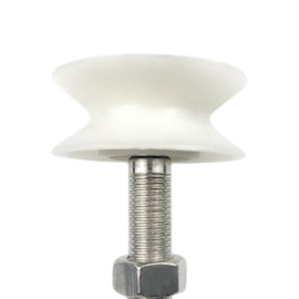 Baoblaze Cold Storage Sliding Door Upper Roller 304 Stainless Steel Stud Replacement Repair Tool Kit Roller Runner Sliding Door Pulley, Medium