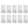 Ejoyous 10 Piece Base Clips, Hook Fasteners, Greenhouse Base Clips,