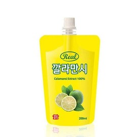 Real Calamansi 200ml x 10 packs, Real Calamansi 200ml x 10 / 리얼 깔라만시 200ml x 10팩, 리얼깔라만시 200ml x 10개