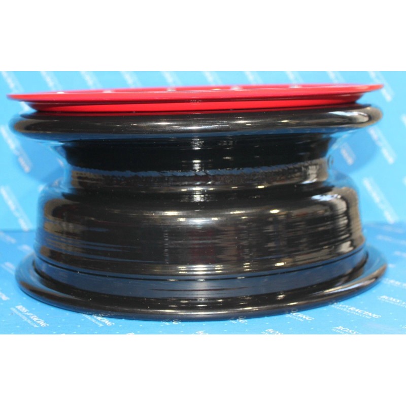 BOSS ATV RACING Black BEAD LOCK FRONT WHEEL 10X5 Red