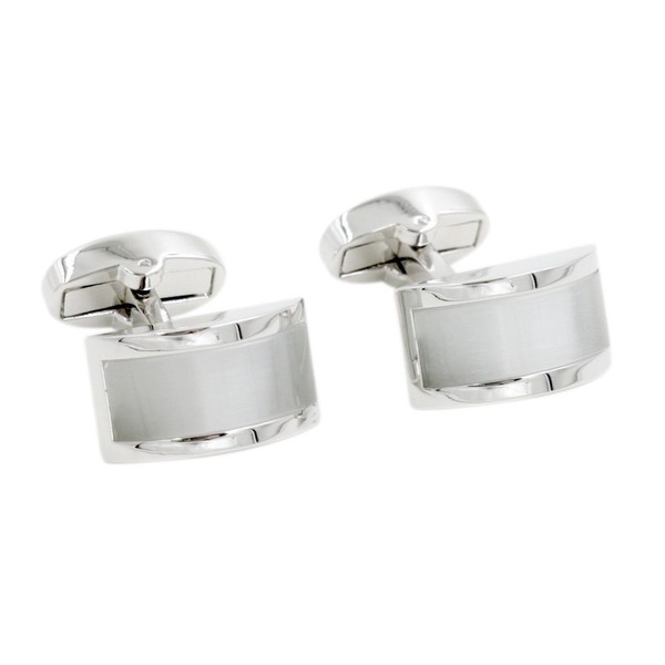 Pearl White Stone Cufflinks | Groomsmen Cuff links | Gift