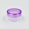 Altipia 5g clear plastic lid empty bottle (purple) / 5g 투명 플라스틱 뚜껑 공병(퍼플)