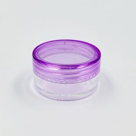 Altipia 5g clear plastic lid empty bottle (purple) / 5g 투명 플라스틱 뚜껑 공병(퍼플)