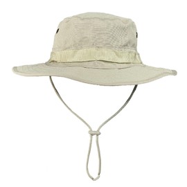 TUONYIS Sun Hats Safari Hat, Wide Brim Fishing Hiking Cap, UV Protection Summer Hat, Foldable Outdoor Sunhat, for Gardening Travel Hiking Fishing (UK, Alpha, One Size, Beige)
