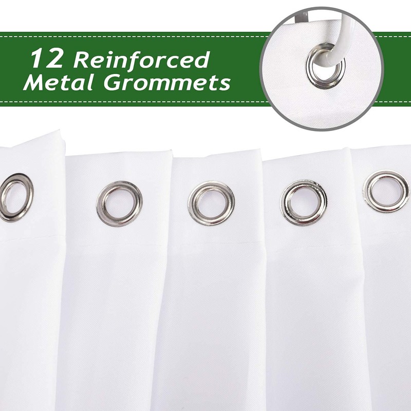 Abaysto Cartoon Dinosaurs Shower Curtain Set Waterproof Polyester Fabric Bathroom