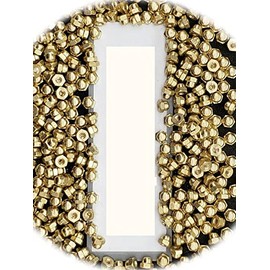 (Qty 50pcs) 8-32 Brass Acorn/Dome/Cap Hex Nut #8 x 32 Nuts 8x32 Nut 8/32 Hardware Fastener Kit Set RV4361S