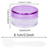 Travel Sample Pots Empty Cosmetic Jars 5ml Clear Cream Container