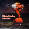 Zistel 20V Cordless Impact Wrench Kit 1/2" 520Nm High Torque