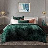 RECYCO Luxury Velvet Quilt King Size, Ultra Soft Velvet Bedding