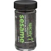 Spicely Organic Sesame Seeds Black Whole 2.00 Ounce Jar Certified