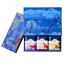 Herbs & Kettles Chai Gift Set | Masala Chai, Rose Cardamom Chai & Vanilla Lavender | Premium Loose Leaf Tea Collection | Elegant Tea Gift Box for Special Occasions