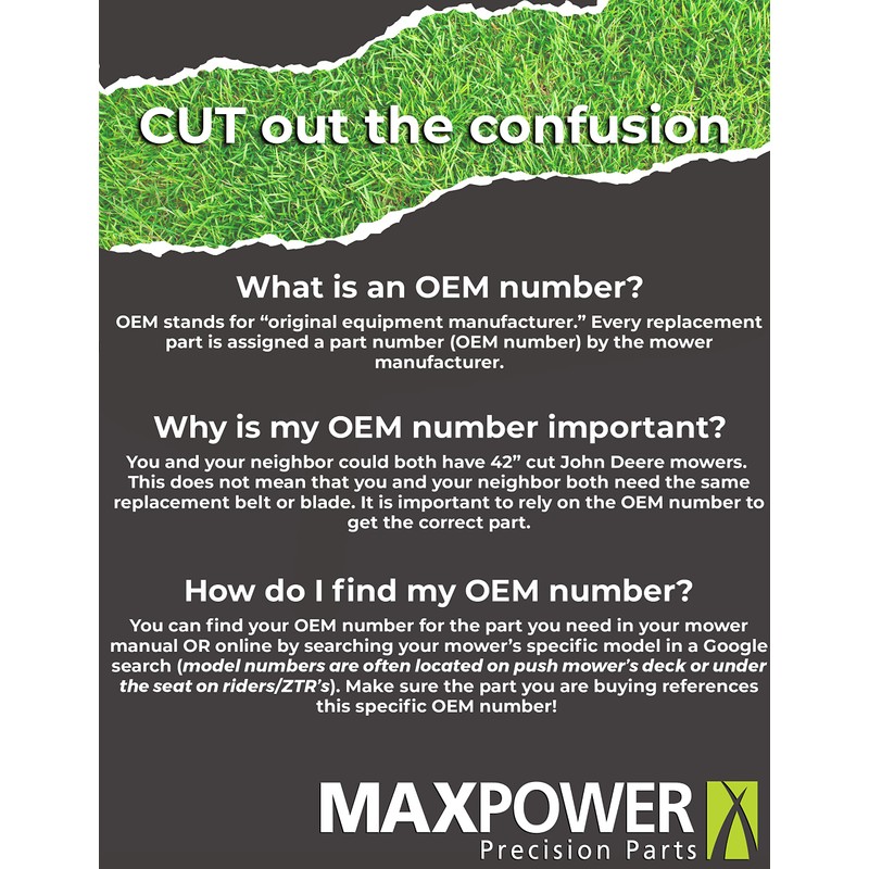 MaxPower 33120EGB 20 in. Cut EGO Replaces OEM # AB2001