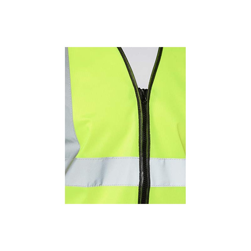 Supertouch 32345 Zipped Hi Vis Vest, XX-Large, Yellow