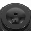 POPETPOP 6PCS Mini Desk Flag Holder Stands - Black Plastic