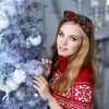 5 x Stretchy Christmas Headbands Set Bow Soft Elastic Alice
