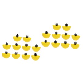 Generic 2sets Automatic Water Holder for Pigeons and Small Birds Durable Water Feeder for Chickens Easy to Clean for Pigeon Chick Cage Feeding 10pcs*2