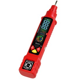 Non-Contact Voltage Tester, Dual Range AC 2-440V, 50Hz-60H Live/Zero Wire Tester, Electrical Tester with LCD Display, Wire Break Point Viewfinder, Light Fuse Checker Repair Tool
