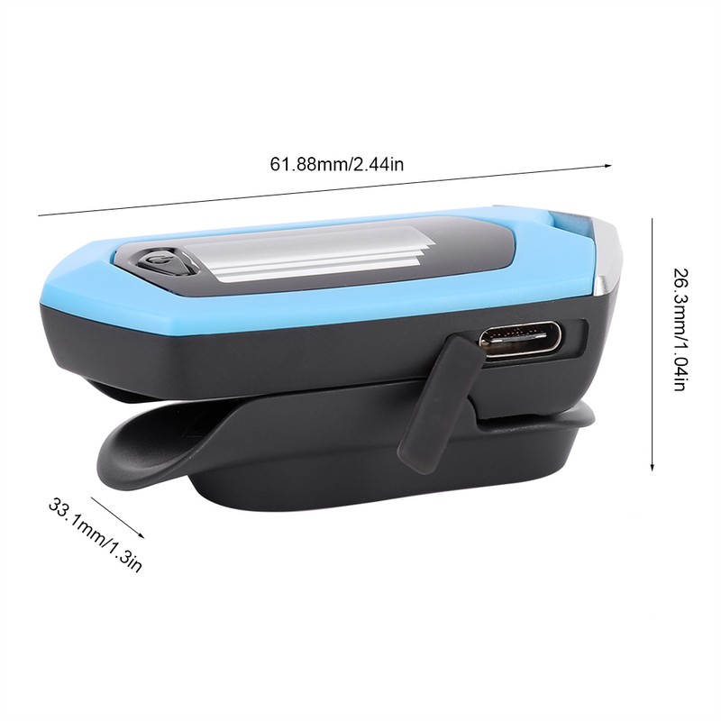 Portable Finger Pulse Oximeter Blood Oxygen Saturation Monitor SPO2 PR