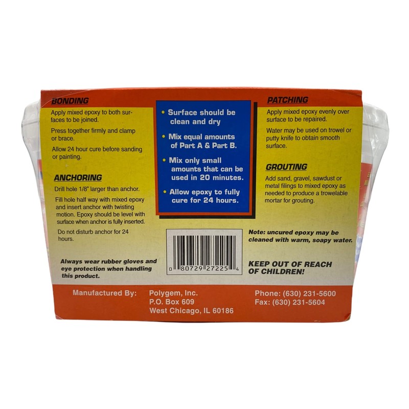Polygem LCR Crack Sealer and Paste for Concrete Wall Leak