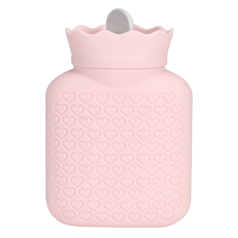 Mini Hot Water Bottle Bag Warm Hand Feet Warmer Water