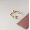 Angel Number Ring for Women Gold 111 222 333 444