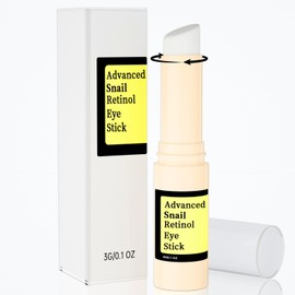 Anti Aging Eye Cream For Dark Circles, Advanced Snail Retinol Eye Stick, 1 PCS Under Eye Cream For Puffiness & Bags, Reduce Wrinkles, Fine Lines, Moisturizating Skin.