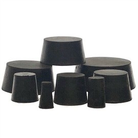 Karter Scientific Rubber Stoppers, Solid (Size 1), Karter Scientific 292D2 (Pack 52)