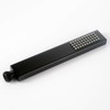 Gaosin Black Brass High Pressure Handheld Shower Head with Elbow