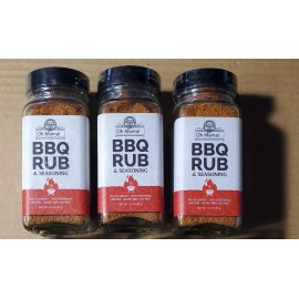 Oh Mama! LOT of 3 Oh Mama! BBQ Rub And BBQ Seasoning Blend - NEW