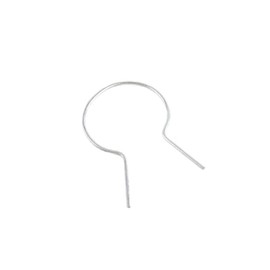 EZ Twist 2 1/2" (2 3/8" OD) x 9 Gauge Preformed Galvanized Steel Fence Ties - (100 Pack)