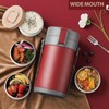 82oz Thermo Container For Hot Food, 3 Tier Wide Mouth