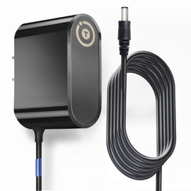 T POWER 6.6ft Long Cable AC Adapter for Monoprice 10204 2.5" 108118 Mini Display-Port Thunderbolt to DVI 2 DVI Output Converter & 2Bay Tooless USB 3.0 RAID Enclosure Power Supply Charger