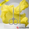 STALEKS UNIQ SQ-10/3 - Tijeras para cutículas (hoja curvada clásica)