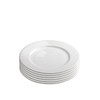REVOL ALD19 Set of 4 Dessert Plates, 7.5, White