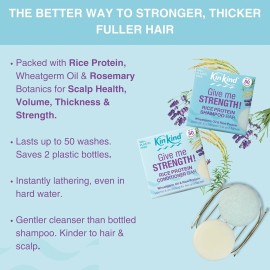 KinKind Rice Shampoo and Conditioner Bars | Shampoo and Conditioner bar Set f...