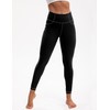 VOOVEEYA Curvy Leggings for Women 25", Tummy Control Yoga Pants