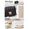 T.Y.ryanryan Women's Shoulder Bag, Cross-body Shaped, Small, Chain, PU Leather,