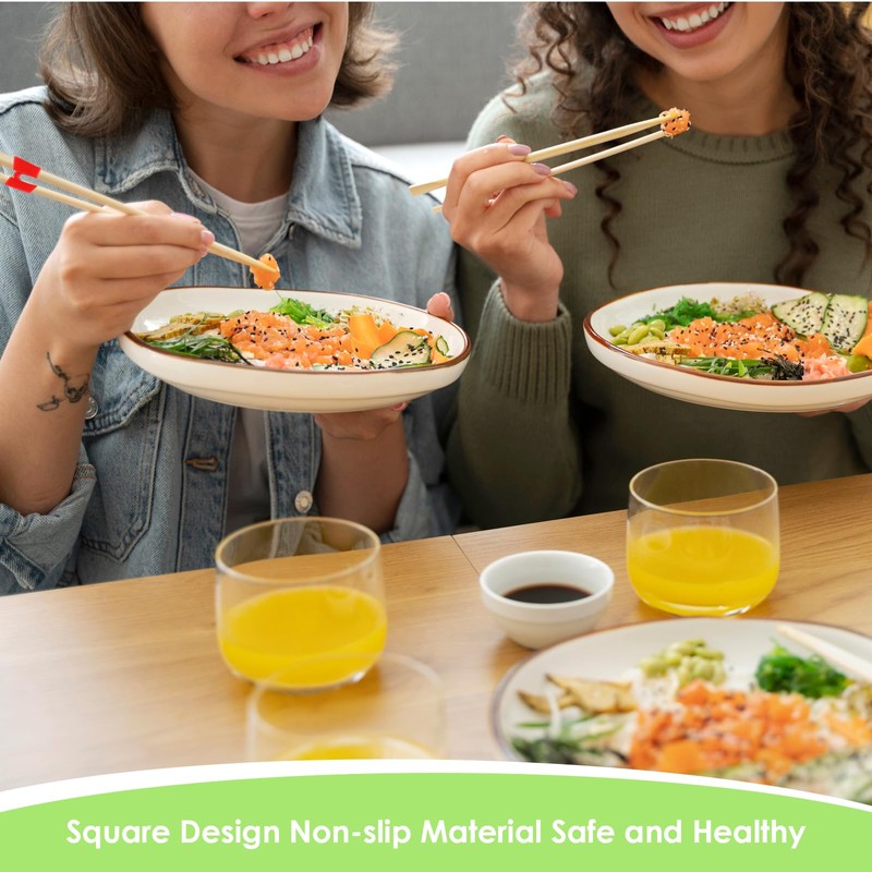 Reusable Chopsticks Helpers, Mabor 5 Pcs Training Chopsticks Hinges Connector