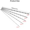 5 Piece Twist Drill Bit Set, 15 cm Extra Long
