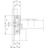 Simon Werk 5 400679 12602 Concealed Door Strap Tectus Te