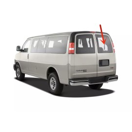 NAGD Fit 2003-2023 Chevy Express GMC Savana Passenger Right Back Window Movable Glass