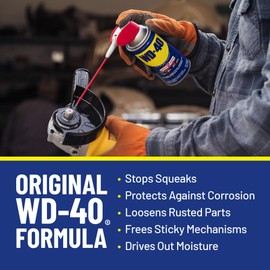 WD-40 Multi-Use Product with Smart Straw Sprays 2 Ways, 8 OZ