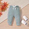 Aalizzwell Newborn Baby Boys Clothes Ribbed Long Sleeve Fall Winter