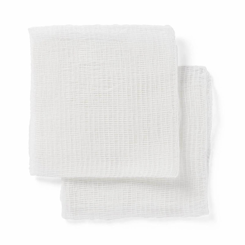 Medline Woven Gauze Sponges, Sterile, 12-Ply, 4 x 4 Inches,