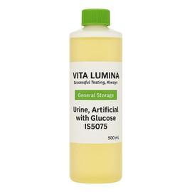 VITA LUMINA 500mL - Understanding Urinalysis - Fake Subsolution with Glucose for Education and Testing - Demonstration for Urinalysis Techniques